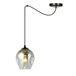 Lampa wisząca  LEVEL 1 BL GRAFIT 757/1 EMIBIG