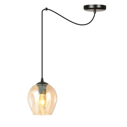 Lampa wisząca  LEVEL 1 BL MIODOWY 758/1 EMIBIG