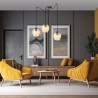 Lampa wisząca  LEVEL 3 BL MIODOWY 758/3 EMIBIG