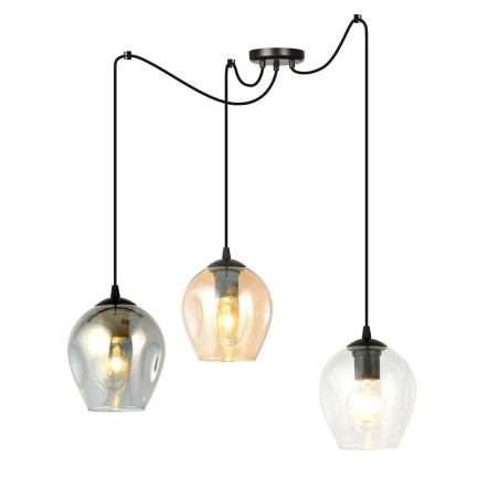 Lampa wisząca  LEVEL 3 BL MIX 759/3 EMIBIG