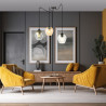Lampa wisząca  LEVEL 3 BL MIX 759/3 EMIBIG
