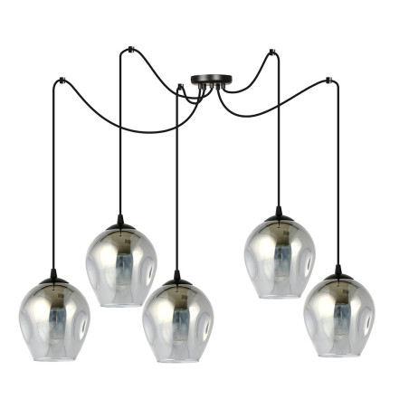 Lampa wisząca  LEVEL 5 BL GRAFIT 757/5 EMIBIG