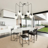 Lampa wisząca  LEVEL 5 BL TRANSPARENT 756/5 EMIBIG
