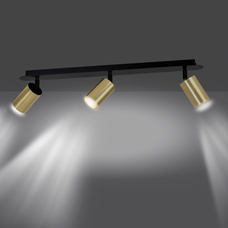 Lampa sufitowa  ZEN 3 BLACK 622/3 EMIBIG