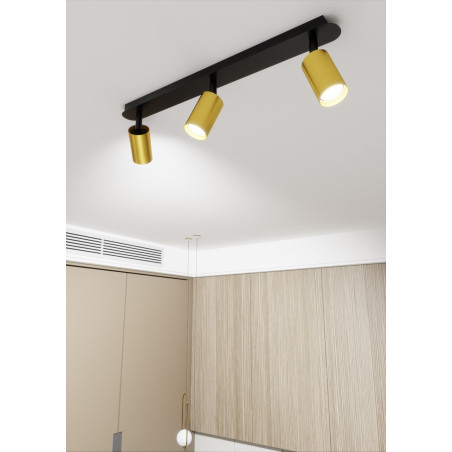 Lampa sufitowa  ZEN 3 BLACK 622/3 EMIBIG