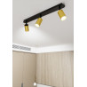 Lampa sufitowa  ZEN 3 BLACK 622/3 EMIBIG