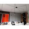 Lampa wisząca  TRAKER 6 BL/BLACK 524/6 EMIBIG