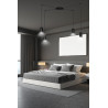 Lampa wisząca  TRAKER 4 BL/BLACK 524/4 EMIBIG