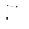Lampa wisząca  TRAKER 1 BL/BLACK 524/1 EMIBIG