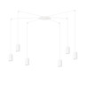 Lampa wisząca  TRAKER 6 WH/WHITE 525/6 EMIBIG
