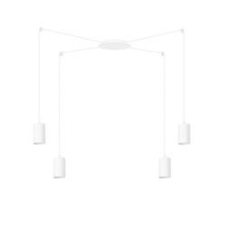 Lampa wisząca  TRAKER 4 WH/WHITE 525/4 EMIBIG