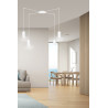 Lampa wisząca  TRAKER 4 WH/WHITE 525/4 EMIBIG