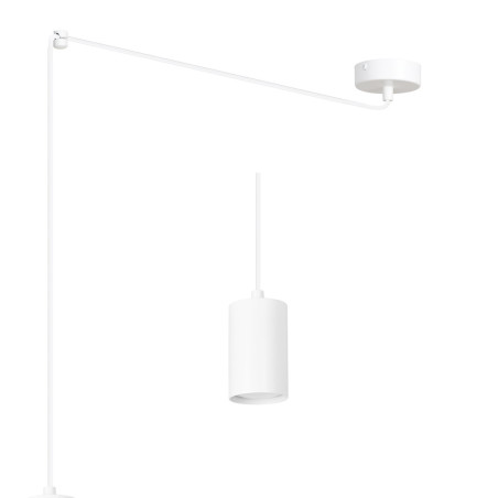 Lampa wisząca  TRAKER 1 WH/WHITE 525/1 EMIBIG