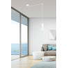 Lampa wisząca  TRAKER 1 WH/WHITE 525/1 EMIBIG