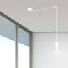Lampa wisząca  TRAKER 1 WH/WHITE 525/1 EMIBIG