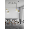 Lampa wisząca  TRAKER 4 BL/GOLD 526/4 EMIBIG