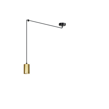 Lampa wisząca  TRAKER 1 BL/GOLD 526/1 EMIBIG