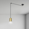 Lampa wisząca  TRAKER 1 BL/GOLD 526/1 EMIBIG