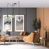 Lampa wisząca  GIGI 3 BL GRAFIT 937/3 EMIBIG