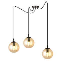 Lampa wisząca  GIGI 3 BL MIODOWY 938/3 EMIBIG