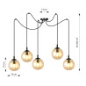 Lampa wisząca  GIGI 5 BL MIODOWY 938/5 EMIBIG