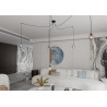 Lampa wisząca  GIGI 5 BL MIX 939/5 EMIBIG