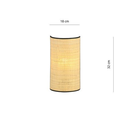 Kinkiet ASTON K1 RATTAN 1149/K1 EMIBIG