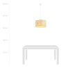 Lampa wisząca ASTON 1 CORK 1150/1 EMIBIG