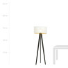 Lampa podłogowa ASTON LP1 WHITE/GOLD  1147/LP1 EMIBIG