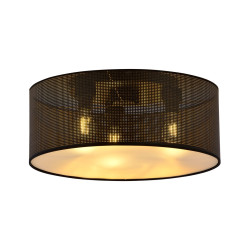 Lampa sufitowa  ASTON 3 BLACK/GOLD 1148/3 EMIBIG
