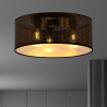 Lampa sufitowa  ASTON 3 BLACK/GOLD 1148/3 EMIBIG