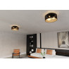 Lampa sufitowa  ASTON 3 BLACK/GOLD 1148/3 EMIBIG