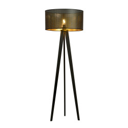 Lampa podłogowa ASTON LP1 BLACK/GOLD 1148/LP1 EMIBIG