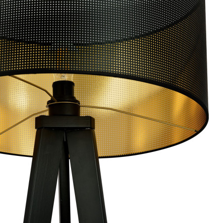 Lampa podłogowa ASTON LP1 BLACK/GOLD 1148/LP1 EMIBIG
