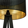 Lampa podłogowa ASTON LP1 BLACK/GOLD 1148/LP1 EMIBIG