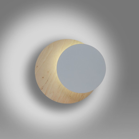 Kinkiet CIRCLE 1B WHITE 971/1 EMIBIG