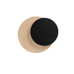 Kinkiet CIRCLE 1B BLACK 971/2 EMIBIG