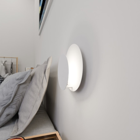 Kinkiet CIRCLE 1C WHITE 972/1 EMIBIG