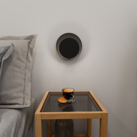 Kinkiet CIRCLE 1C BLACK 972/2 EMIBIG