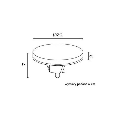 Głowica lampy Rondo II RO-HEAD SU-MA