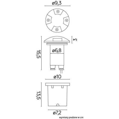 Lampa dogruntowa Pabla 2725 E SU-MA