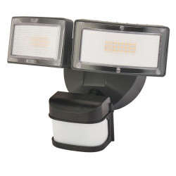 Kinkiet zewnętrzny, reflektor Duo 6556-PIR SU-MA