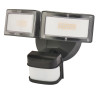 Kinkiet zewnętrzny, reflektor Duo 6556-PIR SU-MA