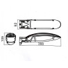 Lampa elewacyjna Boat LS-LT-3A SU-MA