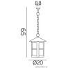 Lampa wisząca zewnętrzna CORDOBA II K 1018/1/TD SU-MA