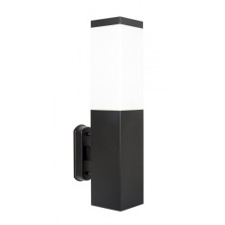 Kinkiet zewnętrzny Inox Kwadratowa Black SS802-A BL SU-MA
