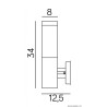 Kinkiet zewnętrzny Inox Kwadratowa SS802-A SU-MA