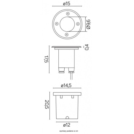 Lampa najazdowa Mix 5725 C SU-MA