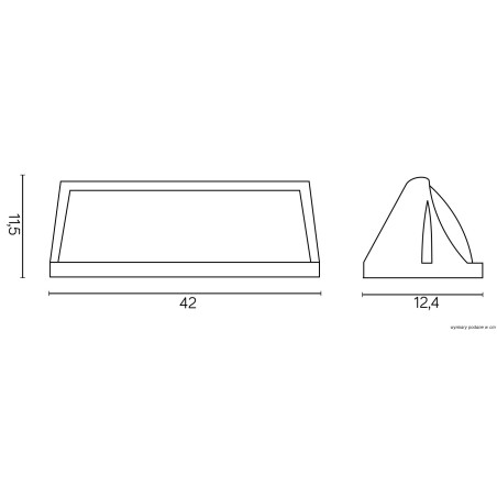 Lampa elewacyjna Nelly 91012C AL SU-MA