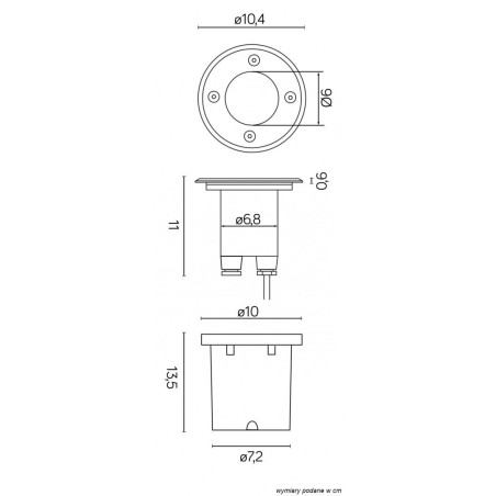Lampa najazdowa Pabla 3725 A SU-MA
